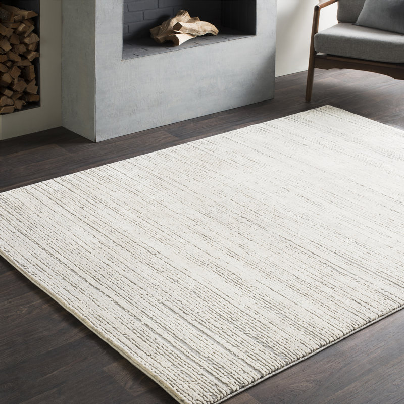 Bridgeton Distressed Modern Brown/ Gray Sleek Area Rug & Reviews